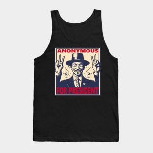 Anonymous for President Tank Top